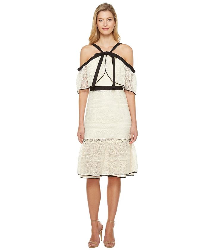 Adelyn Rae - Marissa Woven Lace Off The Shoulder Dress