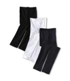 Jefferies Socks - Pima Cotton Footless Tights 3-pack