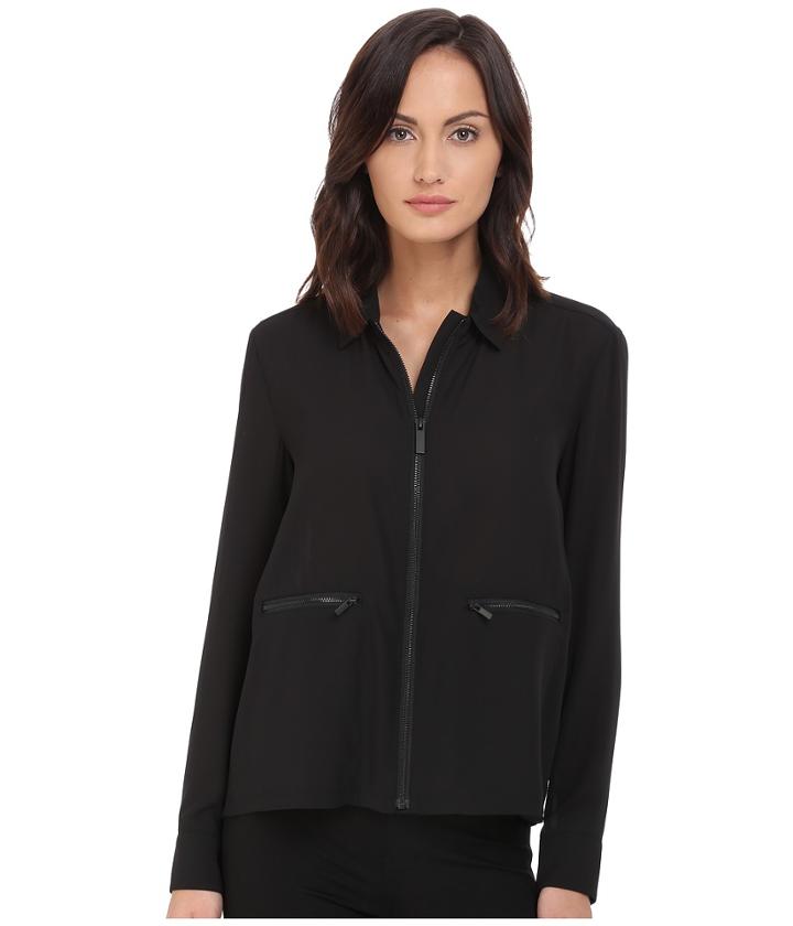 The Kooples - Dull Matt Crepe Shirt