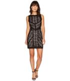 Nicole Miller - Queen Of The Night Stretch Lace Mini Dress