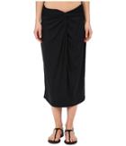 Michael Kors - Drapey Jersey Front Twist Skirt Cover-up
