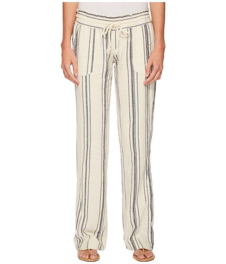 Roxy - Oceanside Yarn-dyed Pants