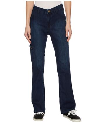 Abl Denim - Side -zip Jeans In Dark Classic