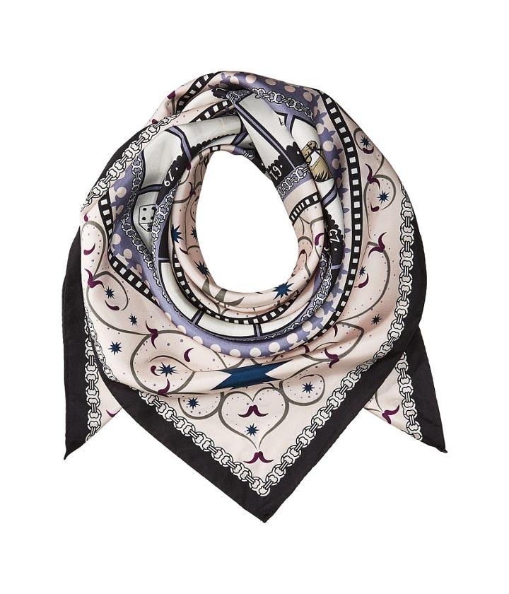 Tory Burch - Game Silk Square Scarf
