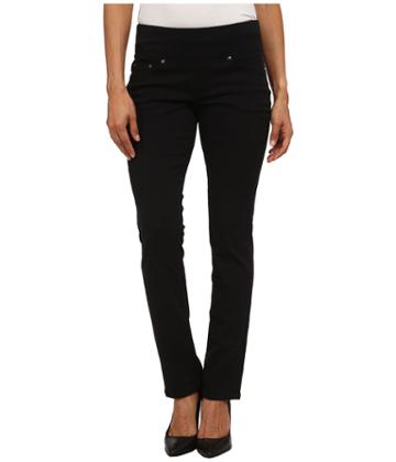 Jag Jeans Petite - Petite Peri Pull On Straight Twill Pants