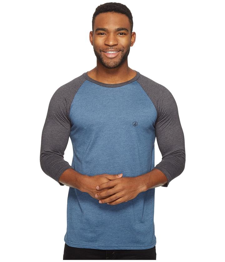 Volcom - Solid Heather Raglan T-shirt