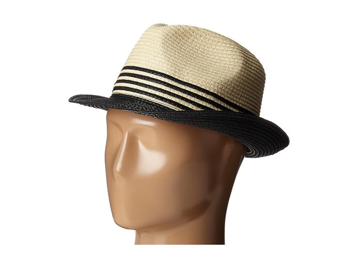 Ivanka Trump - Color Block Stripe Fedora