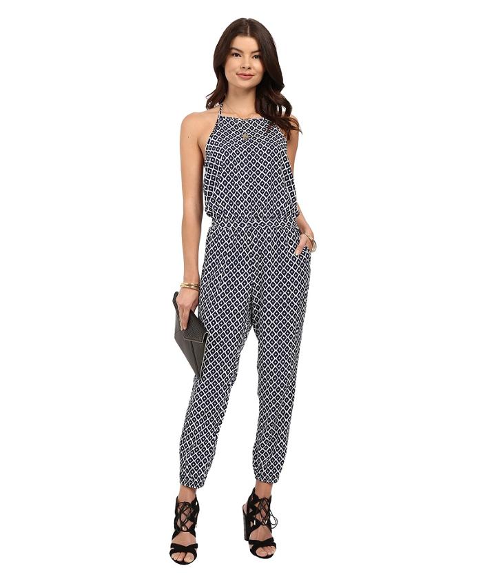 Jack By Bb Dakota - Brockton Printed Rayon Jumpsuit