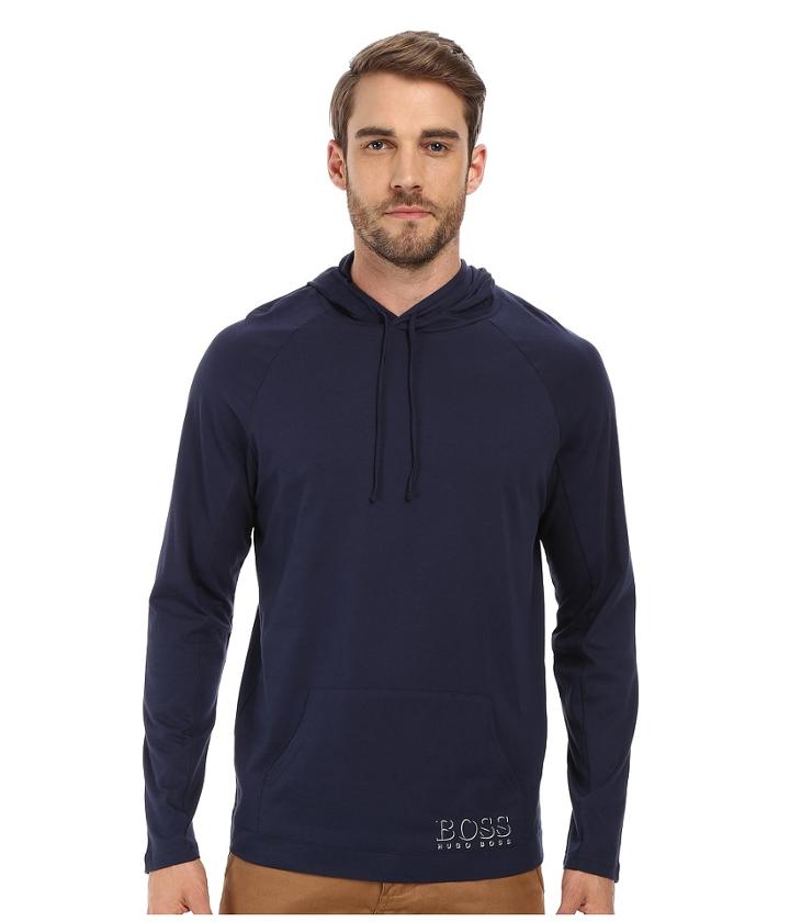 Boss Hugo Boss - Long Sleeve Hooded Shirt 1018