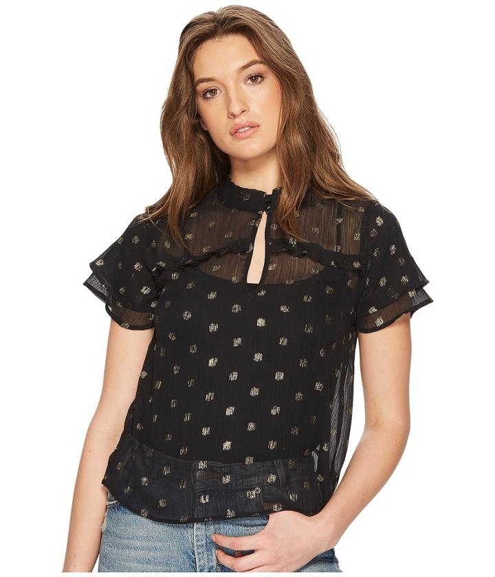 Amuse Society - Good Intentions Woven Top