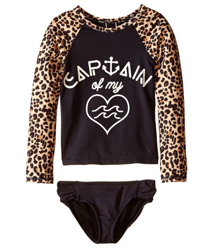 Billabong Kids - Purty Wild Long Sleeve Rashguard Set
