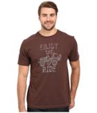 Life Is Good - Enjoy The Ride Jeep Crusher Tee