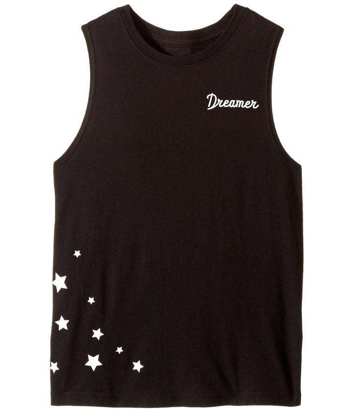 Spiritual Gangster Kids - Dreamer Script Muscle Tank Top
