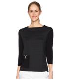 Jamie Sadock - Textured Long Sleeve Top