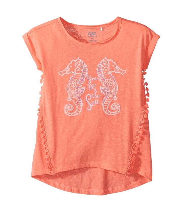 C&amp;c California Kids - Seahorse Top