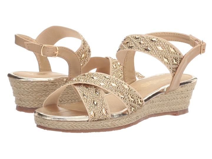 Kensie Girl Kids - Embellished Wedge Sandal