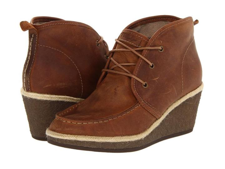 Olukai Wali Wedge Leather