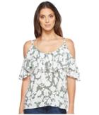 B Collection By Bobeau - Genevieve Ruffle Tank Top