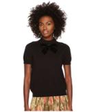 Kate Spade New York - Velvet Bow Sweater