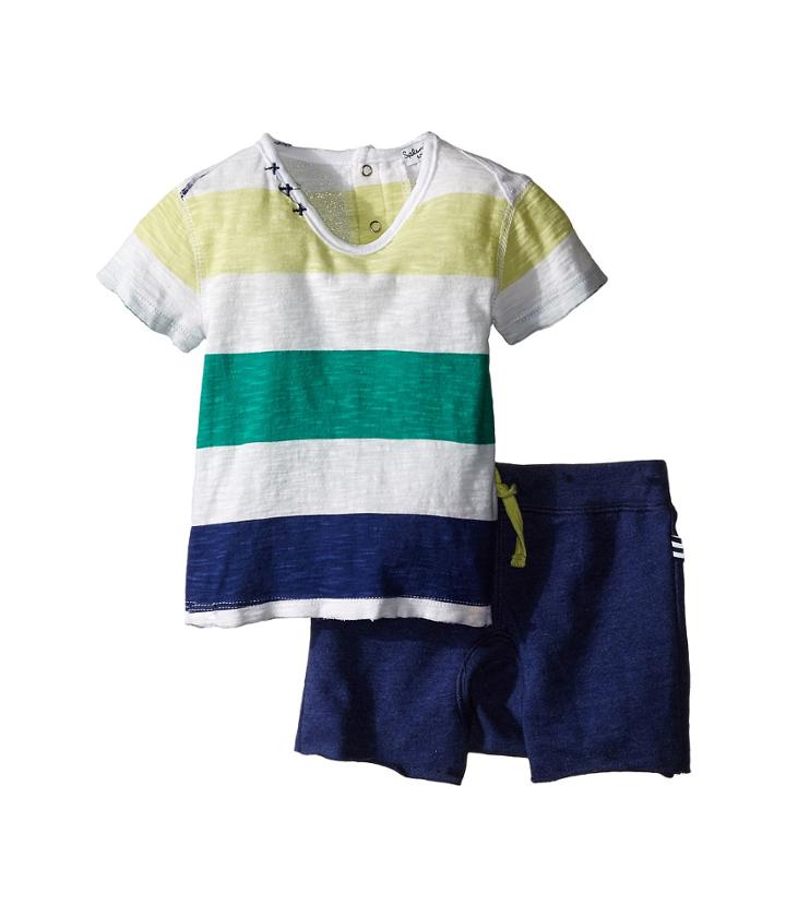Splendid Littles - Printed Stripe Short Set