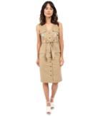 Rachel Antonoff - Hammy V-neck Cargo Dress With Patches