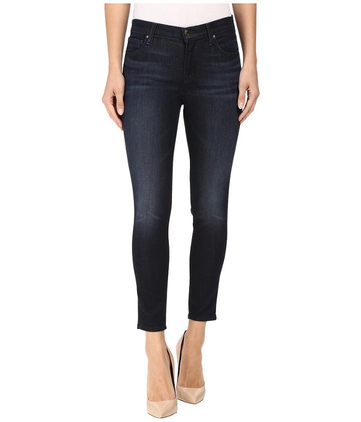 J Brand - Mid-rise Capri In Dark Innovation