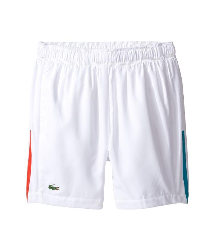 Lacoste Kids - Taffeta Shorts With Stripe