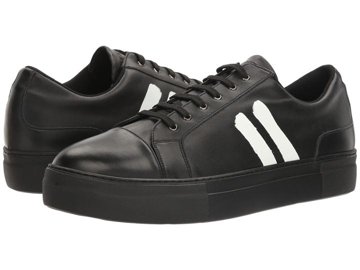 Neil Barrett - Paint Stripe Nappa Trainer