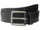 John Varvatos - 38mm Dimpled Leather Harness Buckle