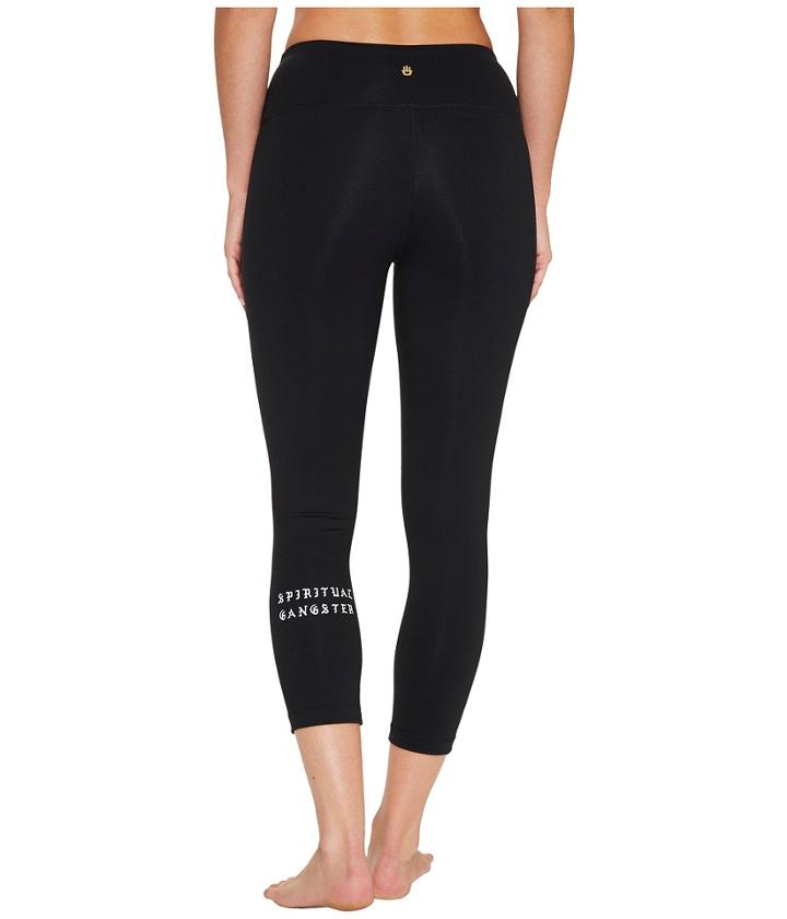 Spiritual Gangster - Sg Old English Power Crop Leggings