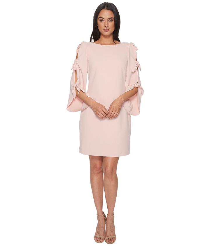 Vince Camuto - Tie Bell Sleeve Crepe Ponte Dress