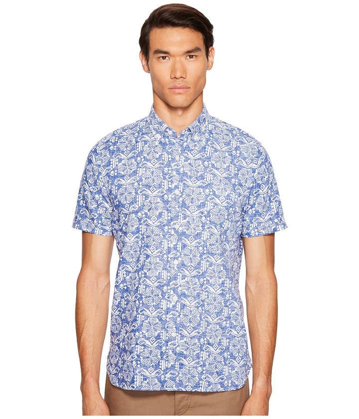 Jack Spade - Short Sleeve Mexico Flower Shirt