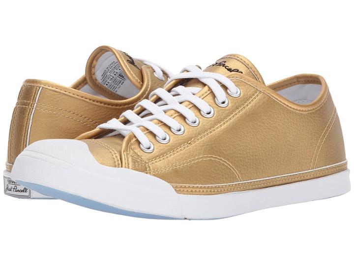Converse - Jack Purcell(r) Lp Metallic Leather Ox