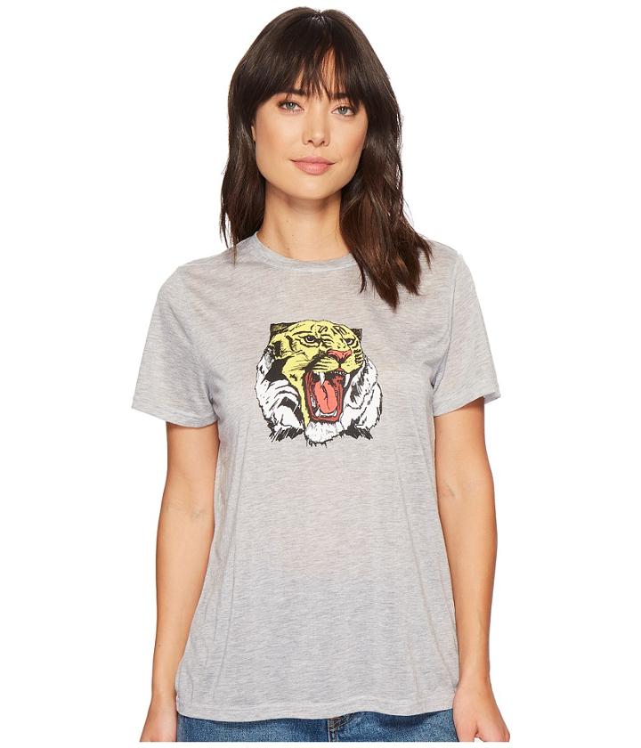 Hudson - Short Sleeve Basic Tee In Worn Out Grey