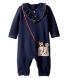 Little Marc Jacobs - Denim Effect Trompe L'oeil Bodysuit