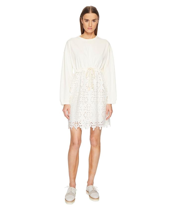See By Chloe - Lace Bottom Dress