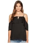1.state - Cold Shoulder Blouse W/ Layered Ruffles