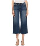 Eileen Fisher - Ankle Wide Leg Jeans In Aged Indigo