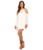 Brigitte Bailey - Elora Bell Sleeve Open Shoulder Dress