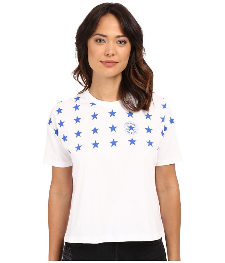 Converse - Famous 4 Star Print Swing Tee
