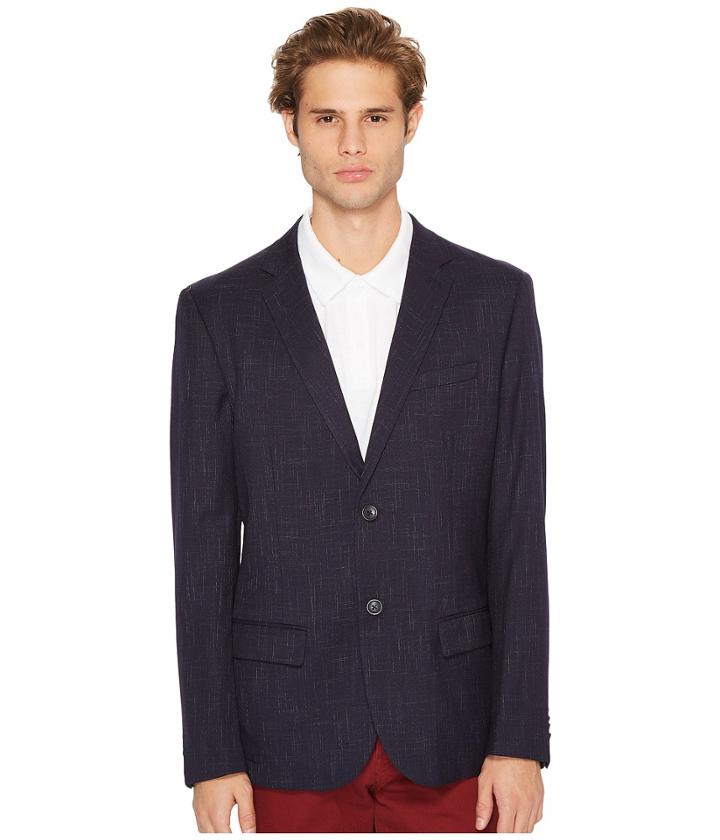 Original Penguin - Two-button Crosshatch Nep Blazer