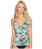 Tommy Bahama - Floriana Over-the-shoulder Tankini With Hardware