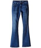 7 For All Mankind Kids - A-pocket Flare Stretch Denim Jeans In Rigid Lake Blue