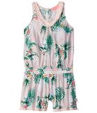 Seafolly Kids - Hawaiian Rose Fringing Jumpsuit Cover-up