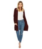 American Rose - Skyler Pocketed Chenille Cardigan