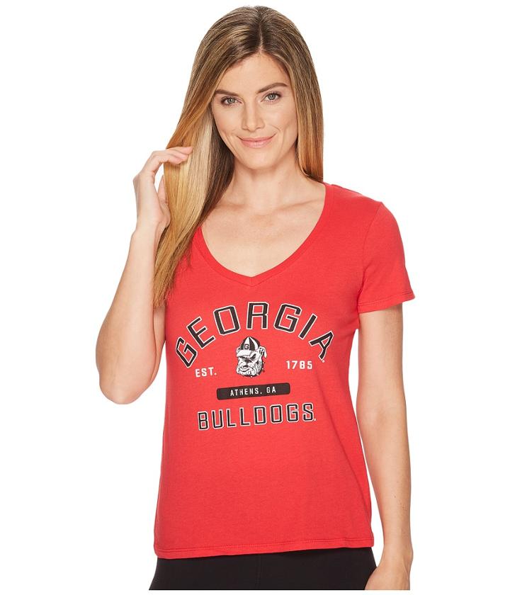 Champion College - Georgia Bulldogs University V-neck Tee