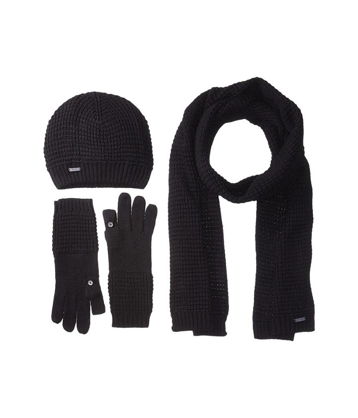 Calvin Klein - Three-piece Waffle Knit Set