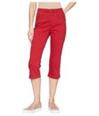 Fdj French Dressing Jeans - Sunset Hues Suzanne Capris In Red