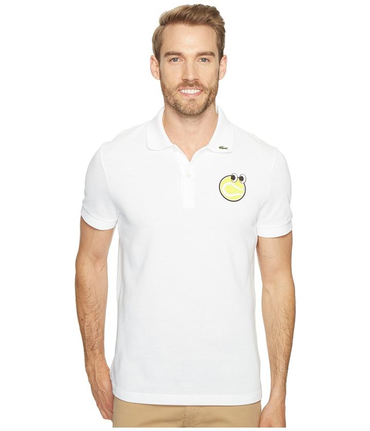 Lacoste - Yazbukey Short Sleeve Pique With Googly Eyes Graphic
