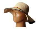 San Diego Hat Company - Pbl3063 Sun Brim Hat With Hand Dyed Edge And Beaded Trim